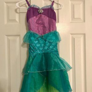 Girls Disney Little Mermaid Ariel Dress Costume